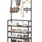 AllinOne Entryway Coat Rack And Shoe Storage Organizer With Hooks And Shelves 4