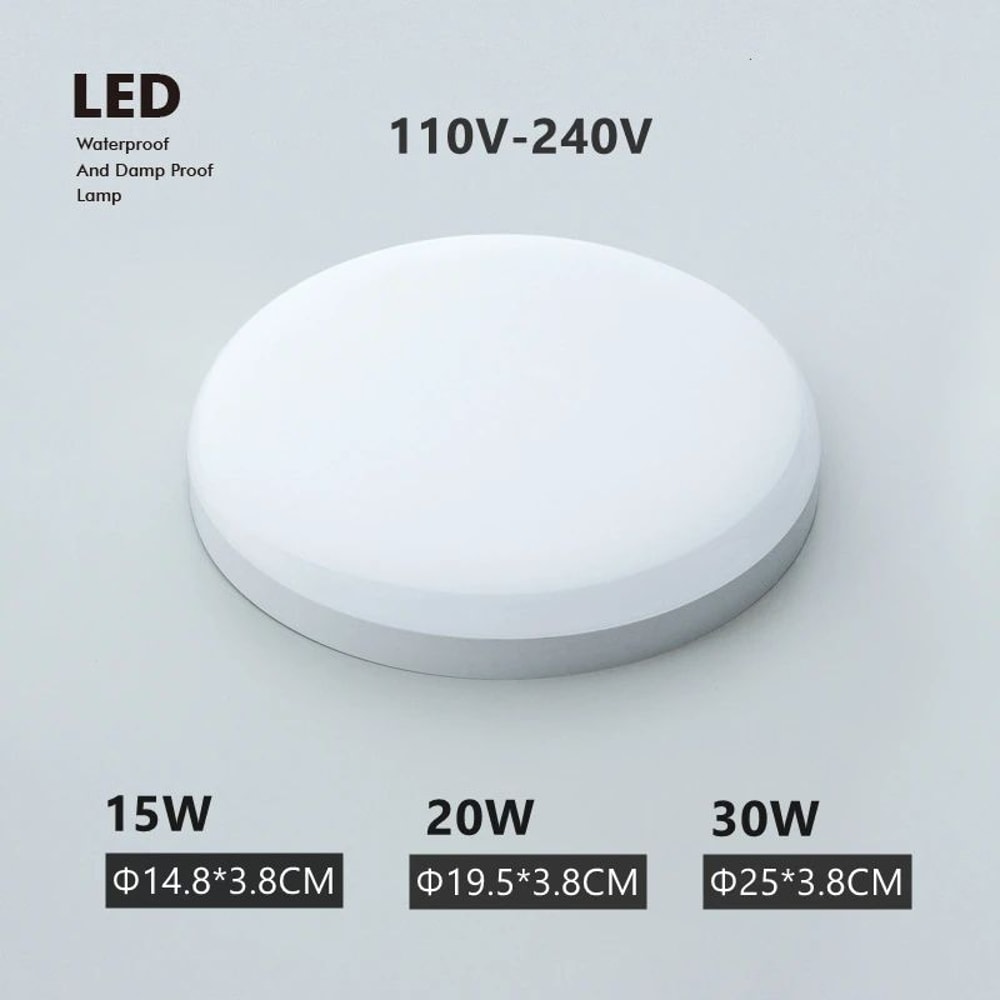 AquaShield Waterproof LED Wall Lamp 15W20W Outdoor Surface Mount Light 10