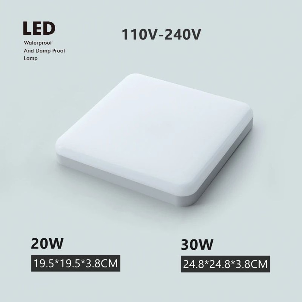 AquaShield Waterproof LED Wall Lamp 15W20W Outdoor Surface Mount Light 11