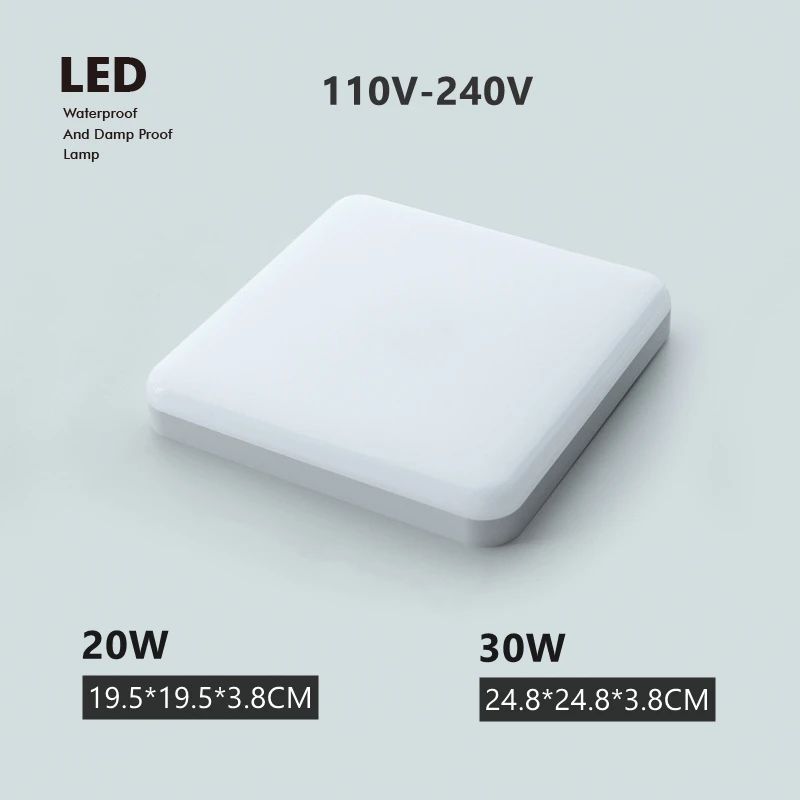 AquaShield Waterproof LED Wall Lamp 15W20W Outdoor Surface Mount Light 11