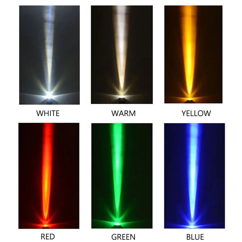 LumaBeam 3W RGB Outdoor LED Wall Spotlight IP66 Waterproof Landscape Garden Light 2