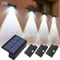 SunGlow Solar LED Outdoor Wall Light Waterproof Garden Fence Accent Lamp 0