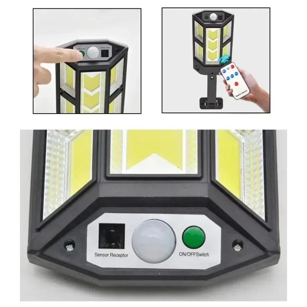 SolarTitan 15000LM HighPower Solar Motion Sensor Light IP65 Waterproof Outdoor Security Lamp 2