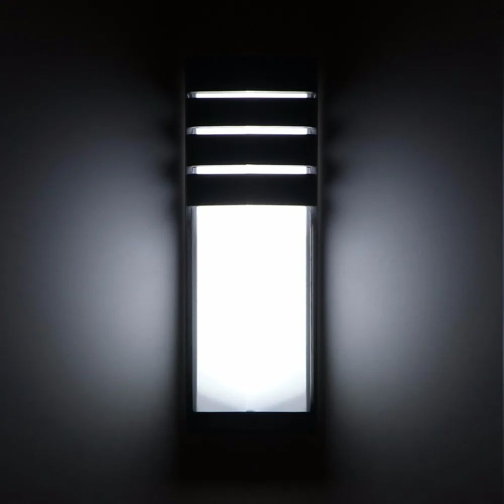 AeroGlow Aluminium LED Outdoor Wall Light IP65 Waterproof Porch Garden Sconce 6