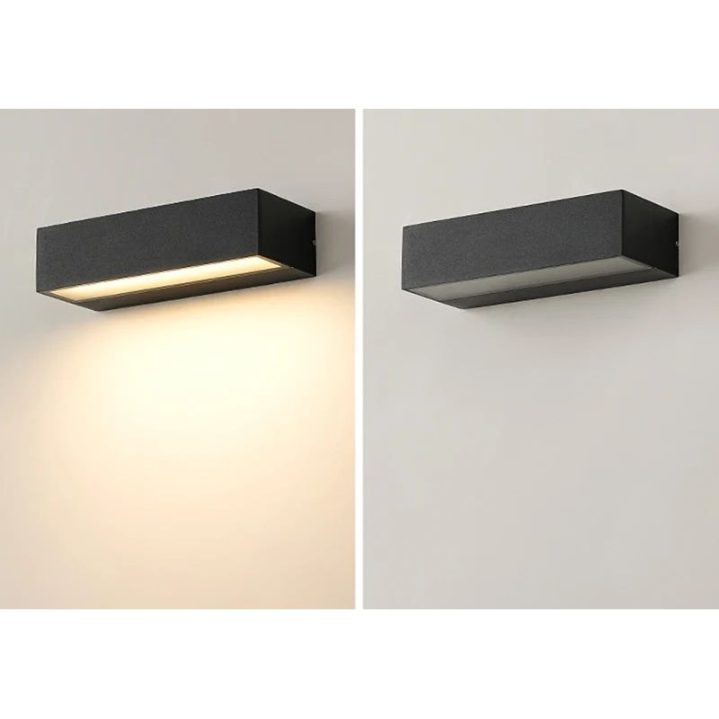 UrbanBeam IP65 Aluminum Outdoor Wall Sconce Waterproof Porch Stair Light Fixture 6