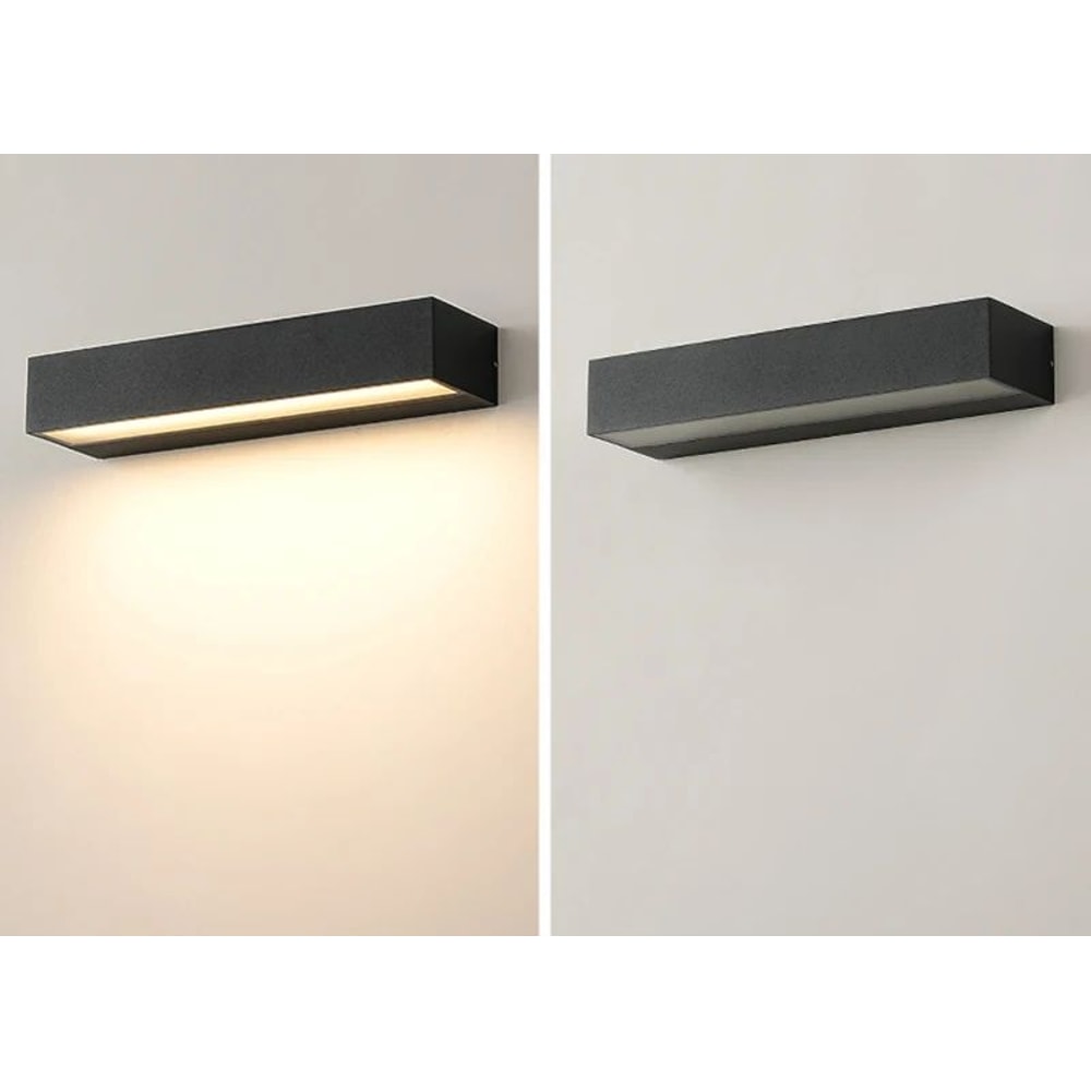 UrbanBeam IP65 Aluminum Outdoor Wall Sconce Waterproof Porch Stair Light Fixture 8