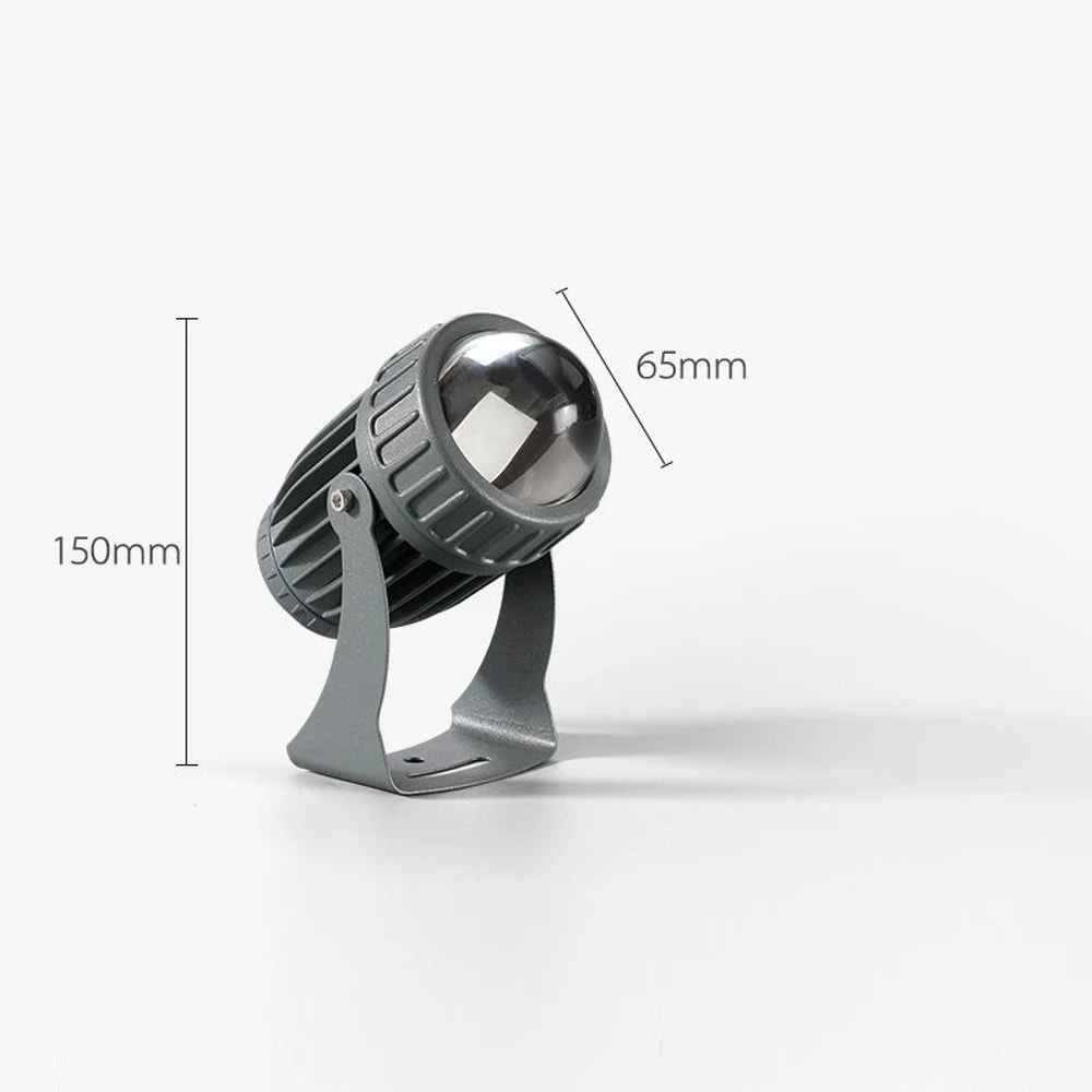 2Pack RGB Outdoor LED Spotlight IP66 Waterproof 3W Landscape Beam Lights 4