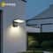IP65 Motion Sensor Outdoor Wall Light Adjustable Aluminum Auto OnOff Security Lamp 0