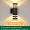 Modern Waterproof LED Outdoor Wall Light With E27 Base Up Down Exterior Wall Sconce 9