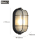 Vintage Waterproof Outdoor Wall Light With E27 Base Retro ExplosionProof Porch Ceiling Lamp 5