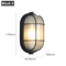 Vintage Waterproof Outdoor Wall Light With E27 Base Retro ExplosionProof Porch Ceiling Lamp 5