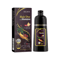 Natural Brown Hair Dye Shampoo Nourishing Gray Coverage Scalp Care Formula 4