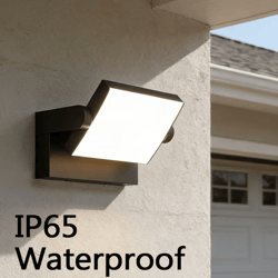 18w led motion sensor outdoor wall light – 1500lm ip65 waterproof porch & garden lamp