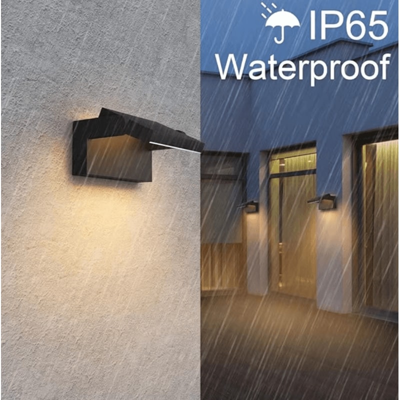 18W LED Motion Sensor Outdoor Wall Light 1500LM IP65 Waterproof Porch Garden Lamp 2