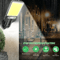 Solar Motion Sensor Security Light 117 COB LED Waterproof Outdoor Wall Lamp With 3 Lighting Modes 3
