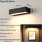 Modern Aluminum LED Outdoor Wall Sconce IP65 Waterproof Porch Garage Light Fixture 3