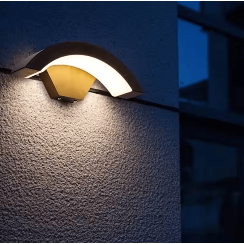 Smart PIR Motion Sensor Outdoor Wall Light IP65 Waterproof LED Porch Garden Lamp 2