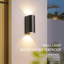 modern ip65 waterproof up & down led wall lamp – outdoor porch & garden light