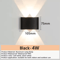 Modern Aluminum LED Waterproof Wall Lamp IP65 Indoor Outdoor Wall Light 5