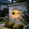 Solar Fence Wall Lights With Decorative CutOut Design Waterproof LED Garden Patio Lights 3