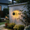 Solar Fence Wall Lights With Decorative CutOut Design Waterproof LED Garden Patio Lights 3