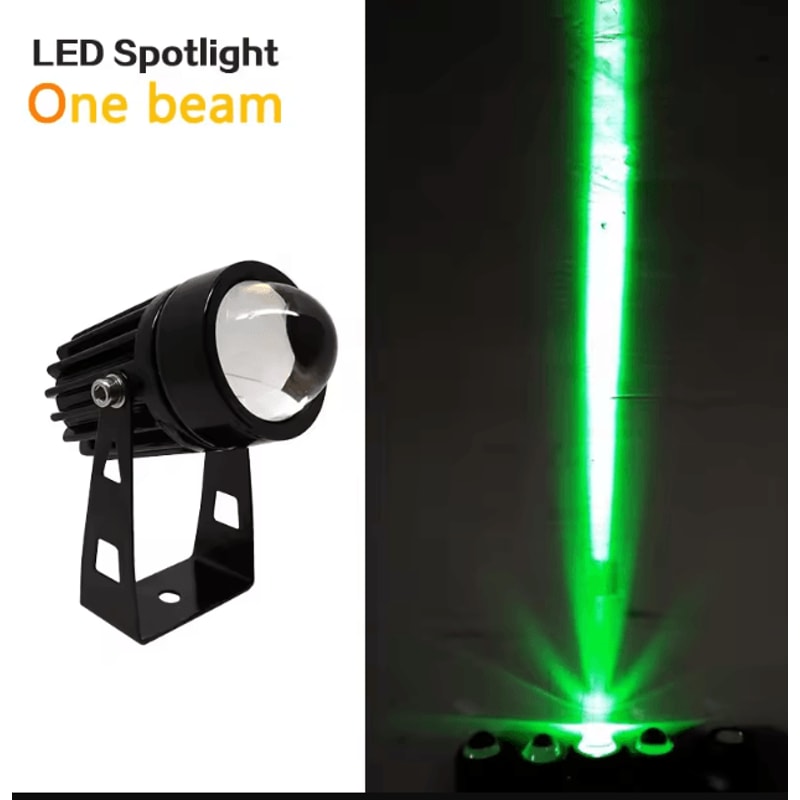 Modern RGB LED Outdoor Wall Spotlight IP66 Waterproof Landscape Beam Light 9W12W 8