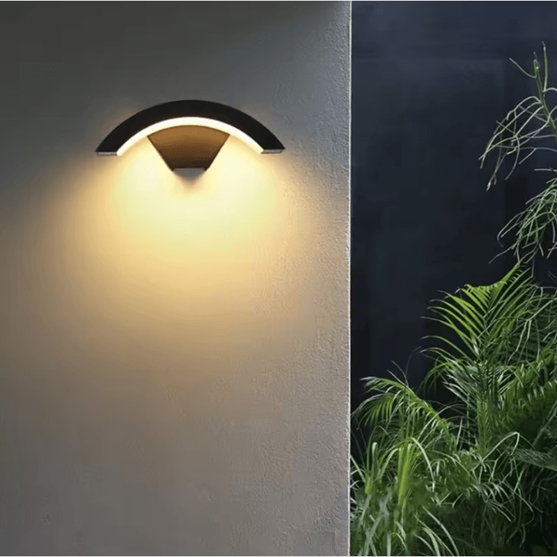 18W LED Motion Sensor Outdoor Wall Light Waterproof Aluminum Porch Garden Lamp 2