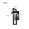 Retro Waterproof Outdoor LED Wall Sconce 10W Vintage Black Garden Porch Lamp 3