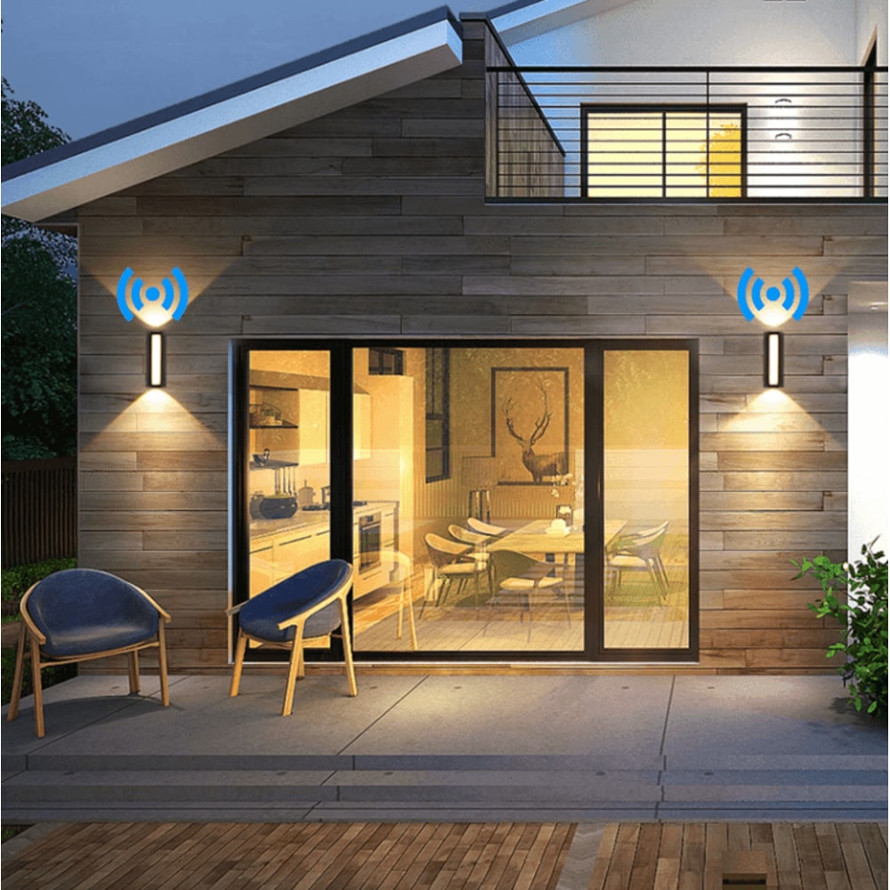 Modern Up Down LED Wall Lamp 10W Waterproof Indoor Outdoor Porch Light 2