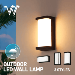 24w ip65 waterproof led outdoor wall lamp – modern porch & garden light
