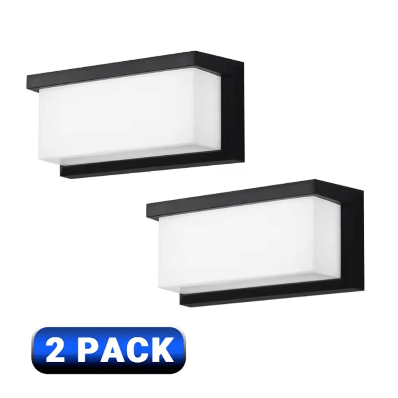 24W IP65 Waterproof LED Outdoor Wall Lamp Modern Porch Garden Light 7