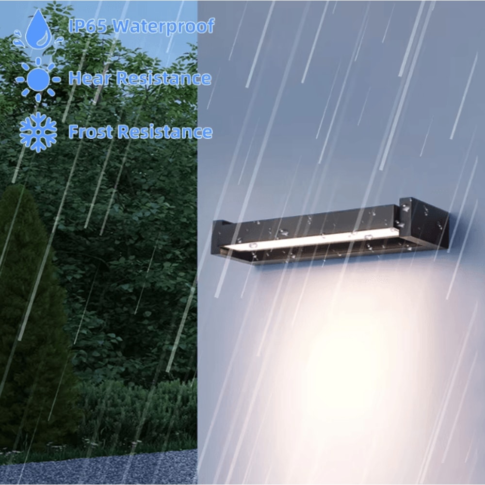 Adjustable Beam LED Outdoor Wall Lamp IP65 Waterproof Aluminum Garden Light 1