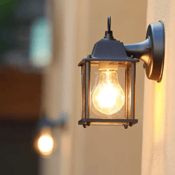 retro vintage outdoor wall lamp – waterproof e27 garden & porch sconce