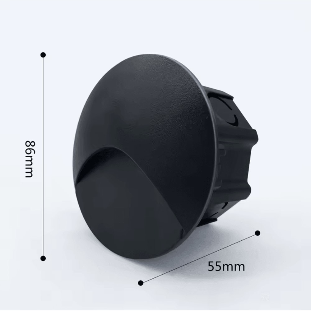 Recessed LED Stair Sensor Light IP65 Waterproof Outdoor Step Wall Lamp 9