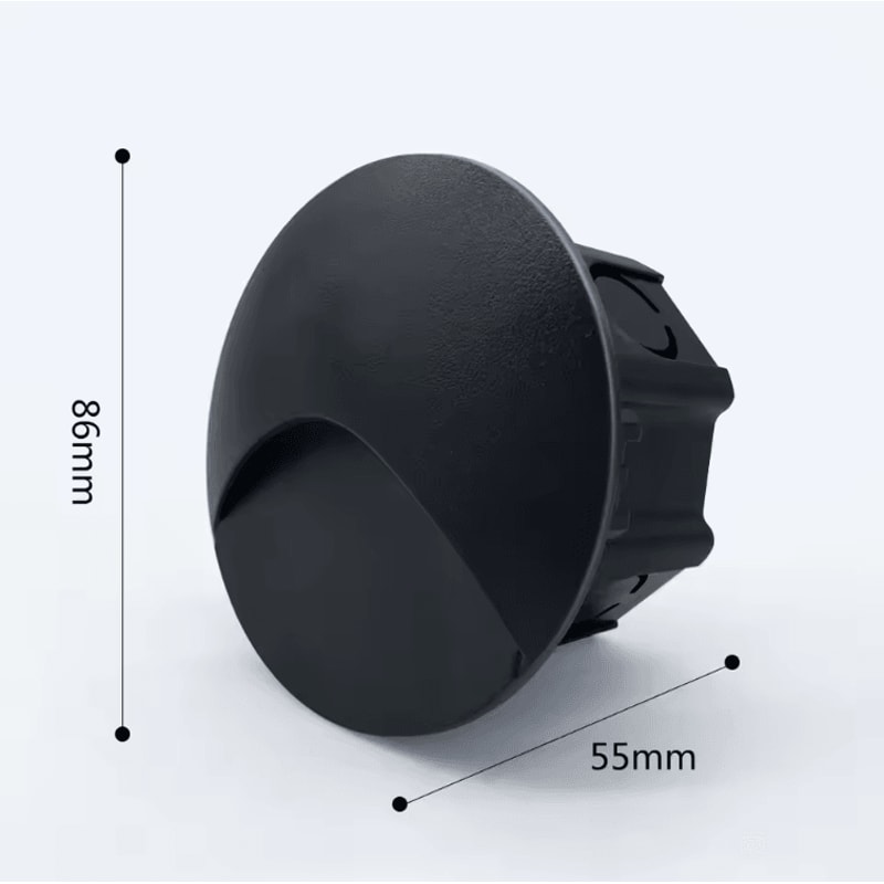 Recessed LED Stair Sensor Light IP65 Waterproof Outdoor Step Wall Lamp 9