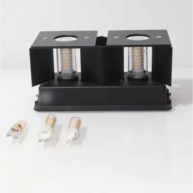 Modern G9 Waterproof Outdoor LED Wall Lamp Aluminum Porch Garden Light 2