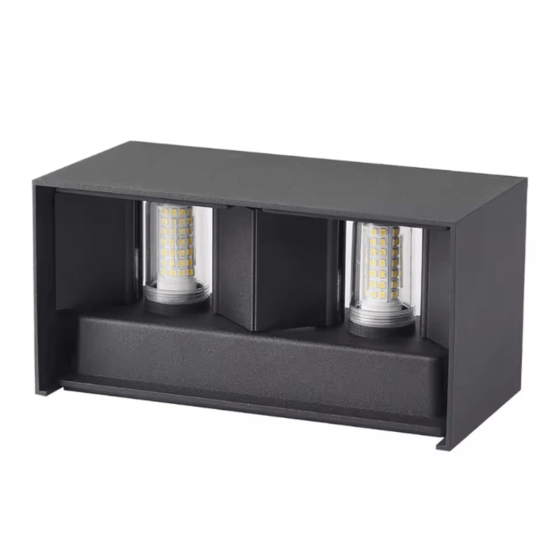 Modern G9 Waterproof Outdoor LED Wall Lamp Aluminum Porch Garden Light 5