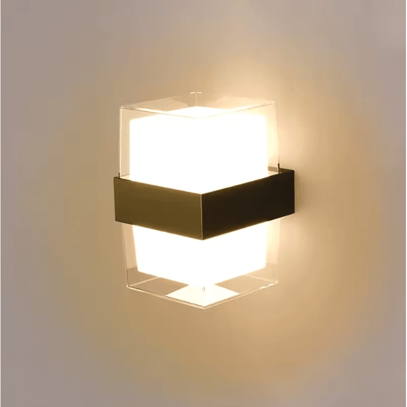 Modern Waterproof LED Outdoor Wall Lamp Porch Garden Indoor Wall Light AC85265V 8