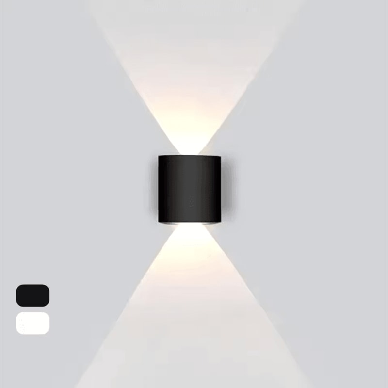Modern Nordic Up Down LED Wall Lamp Minimalist Indoor Bedroom Corridor Sconce 0