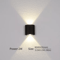 Modern Nordic Up Down LED Wall Lamp Minimalist Indoor Bedroom Corridor Sconce 6
