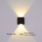 Modern Nordic Up Down LED Wall Lamp Minimalist Indoor Bedroom Corridor Sconce 7