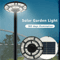 Solar UFO Motion Sensor Garden Light Remote Control Waterproof Outdoor Security Lamp 0