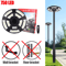 Solar UFO Motion Sensor Garden Light Remote Control Waterproof Outdoor Security Lamp 5