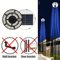 Solar UFO Motion Sensor Garden Light Remote Control Waterproof Outdoor Security Lamp 8