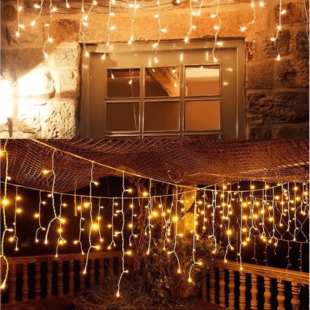 Solar LED Fairy String Lights 35M Waterproof Twinkle Garden Decoration Lights 2