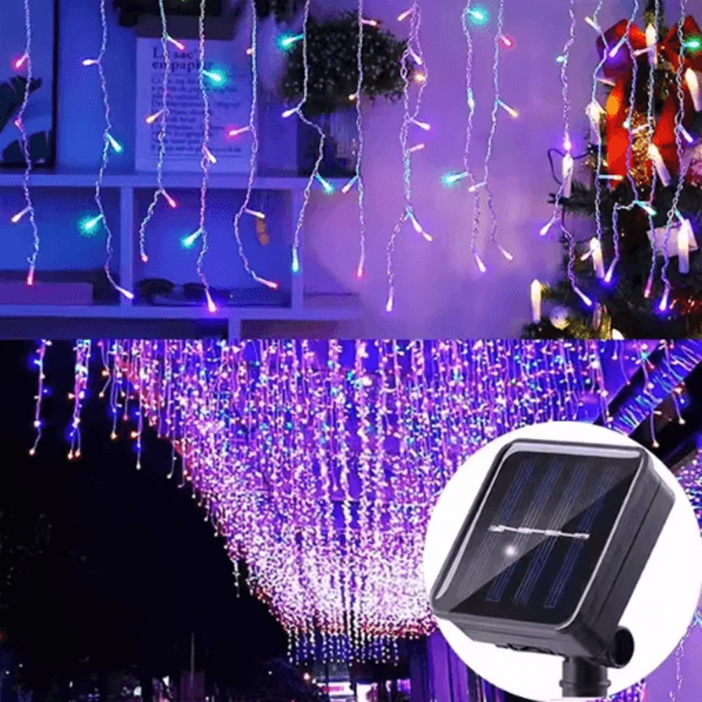 Solar LED Fairy String Lights 35M Waterproof Twinkle Garden Decoration Lights 3