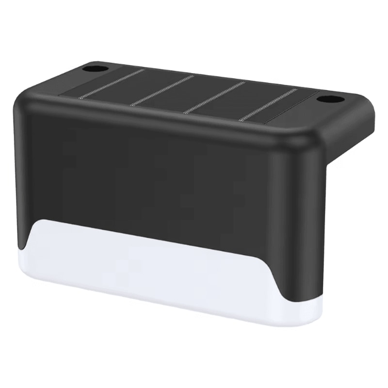 Warm White Solar Step Lights IP65 Waterproof LED Fence Garden Wall Lamp 11