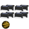 Warm White Solar Step Lights IP65 Waterproof LED Fence Garden Wall Lamp 7