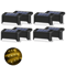 Warm White Solar Step Lights IP65 Waterproof LED Fence Garden Wall Lamp 7