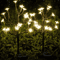 Solar Cherry Blossom Branch Lights Waterproof LED Garden Fairy Lights With 2 Lighting Modes 0